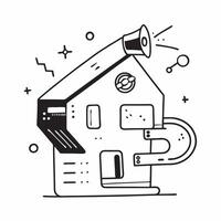 AI enhanced home gym concept as A futuristic home featuring an AI enhanced home gym optimizing fitness routines and health through advanced technology in Photo Stock Concept v1 vector