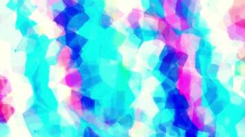 abstract pop colorful mosaic loop background video
