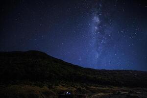 Milkyway from Alun-Alun Suryakencana - Gede Pangrango Mountain photo