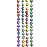 a string of beads on a transparent background png