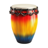 a colorful drum on a transparent background png