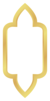 The Triangle with Rounded Rectangle Gold Gradient Oriental Style Islamic Frame Arches with Modern Boho Mosque Dome for Window png