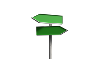 Street sign arrow direction symbol signpost the way forward guidance mockup empty blank object icon business information traffic journey board building road travel signpost arrow direction png