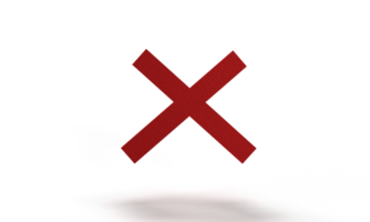 false wrong red pink orange color object icon check choice design business decision correct communication futuristic sign symbol wrong false cross negative right no yes not icon choose mark png