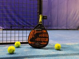 Kyiv, Ukraine, November 4, 2024. Padel racket, Bullpadel, photo