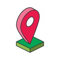 Compass Point icon vector
