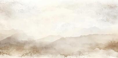 Pastel colored watercolor background template, hand drawn elements, brush stroked painting effect vector