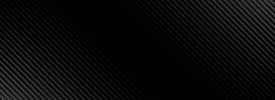 Black oblique straight line background. Dark linear abstract wallpaper. Elegant luxury striped gradient texture. Grey diagonal lines backdrop for flyer, banner, poster, presentation vector