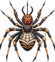 Stealthy Spider Available on EPS File vector