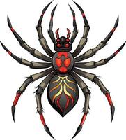 Venomous Spider Available on EPS File vector