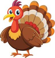 Majestic Turkey Available on EPS File vector