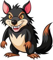 Dynamic Tasmanian Devil Available on EPS File vector