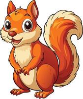 Agile Squirrel Head Available on EPS File vector
