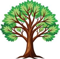 Majestic Oak Tree Available on EPS File vector