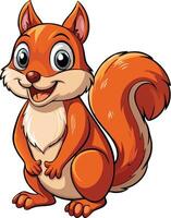 Curious Squirrel Head Available on EPS File vector
