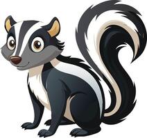 Mischievous Skunk Available on EPS File vector
