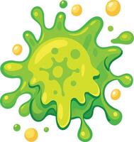 Vibrant Slime Splashing Available on EPS File vector