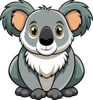 Koala in Its Natural Habitat Available on EPS File vector