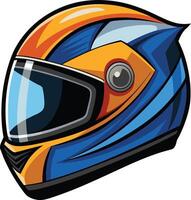 Speedway Racing Helmet Available on EPS File vector