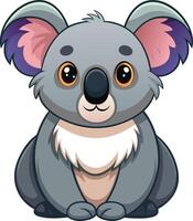 Koala Resting in the Trees Available on EPS File vector