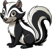 Natures Icon Skunk Available on EPS File vector