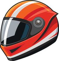 Rugged Motorcycle Helmet Available on EPS File vector