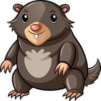 Earth Mole Available on EPS File vector