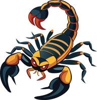 Fierce Scorpion Available on EPS File vector