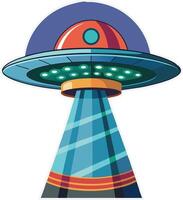 Mysterious UFO Available on EPS File vector
