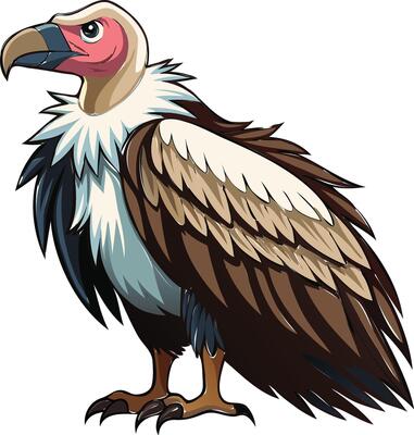 Regal Vulture Available on EPS File