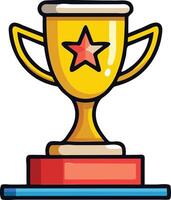 Victory Trophy Available on EPS File vector