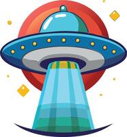Alien UFO Available on EPS File vector