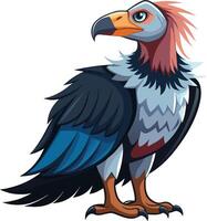 Dynamic Vulture Available on EPS File vector