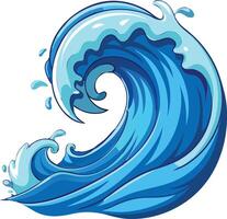 Majestic Ocean Wave Available on EPS File vector