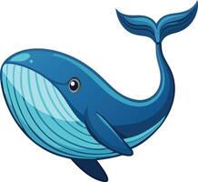 Graceful Whale Available on EPS File vector