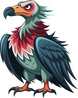 Enduring Vulture Available on EPS File