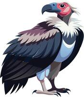 Commanding Vulture Available on EPS File vector