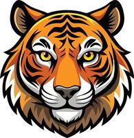 Royal Tiger Head Available on EPS File vector