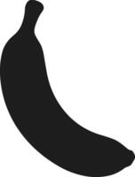 Minimalist Banana Silhouette Design vector