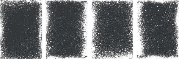 Different Grunge textured banner backgrounds set, Overlay texture banner backgrounds vector