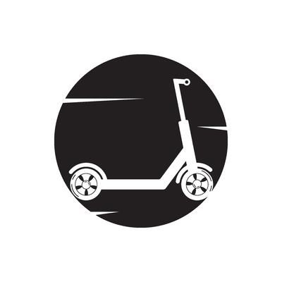 Scooter icon symbol design illustration