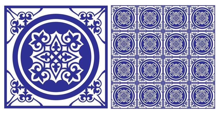 Talavera pattern. Azulejos portugal. Turkish ornament. Moroccan tile mosaic. Ceramic tableware, folk print. Spanish pottery. Ethnic background. Mediterranean seamless wallpaper.