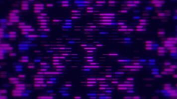 Abstract loop glowing blue and pink disco wall abstract background video