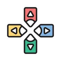A game controller symbolizing games, fun, and entertainment vector