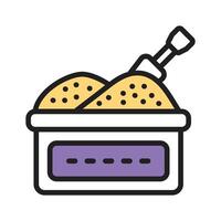 Take a look at this amazing icon of sand bucket in modern style vector
