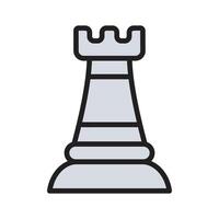 Grab this amazing icon of chess rook in trendy style vector