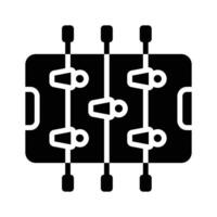 Take a look at this amazing icon of foosball table. vector