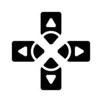 A game controller symbolizing games, fun, and entertainment. vector