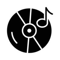 Take a look at this amazing icon of compact disc in modern style. vector