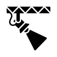 An icon of studio light in trendy design style, spotlight design. vector